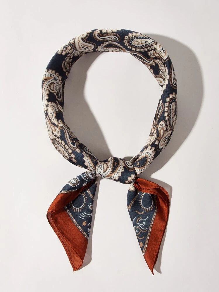 MOTF PREMIUM PAISLEY PRINT BANDANA CLASSIC HEAD WRAP COWBOY COWGIRL  FOR  ALL SEASONS ,HAIR BAND,HEAD BAND IDEAL FOR DRESSING UP YOUR LOOK | SHEIN