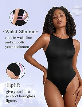 Avidlove Bodysuits for Women Crew Neck Sleeveless Body Suits Snap Closure Double Lined Tank Tops ... | Amazon (US)