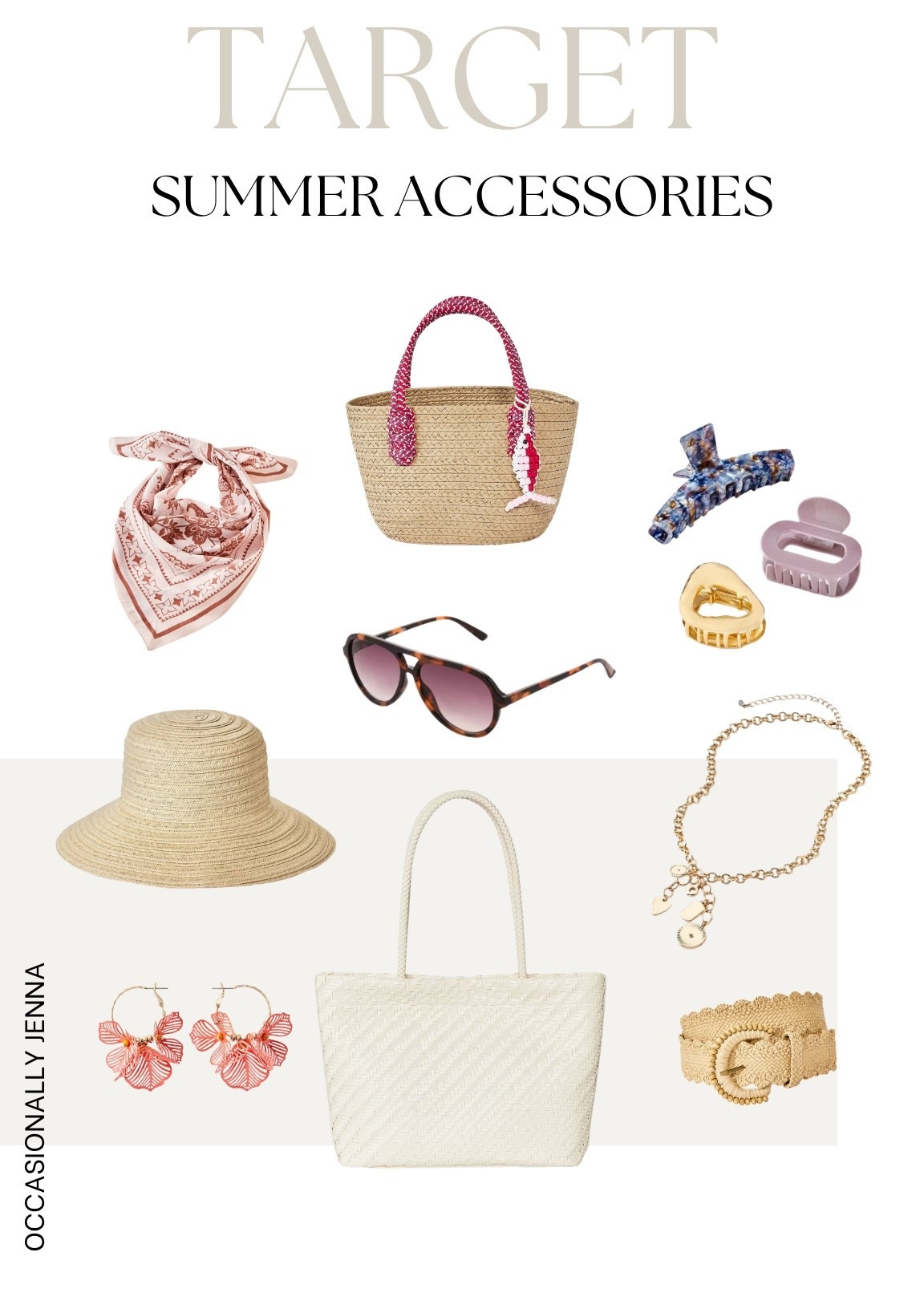 Loving these summer accessories from Target!

#LTKootd #LTKgrwm #LTKSeasonal