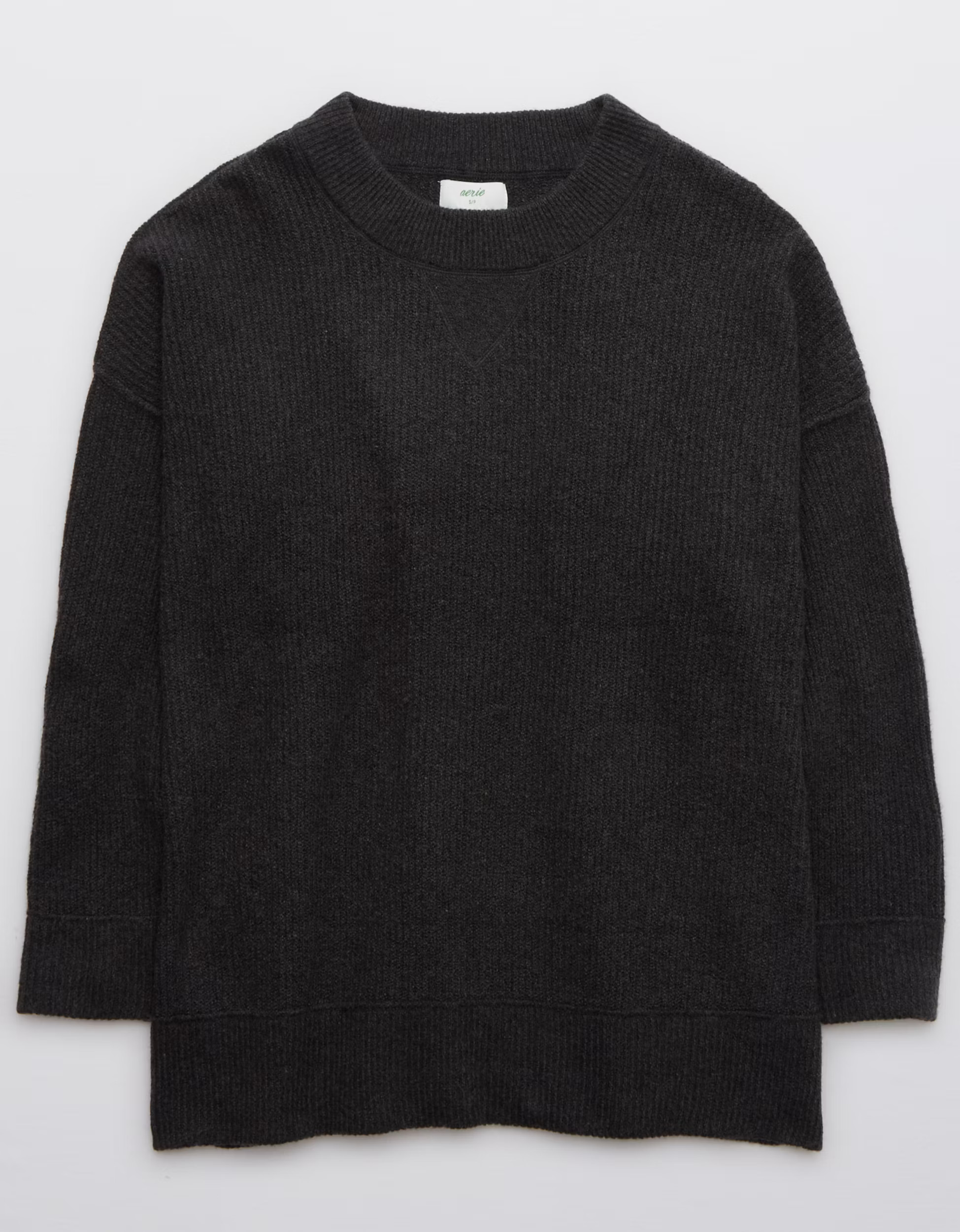 Aerie CozyUp Ribbed Sweater | American Eagle Outfitters (US & CA)