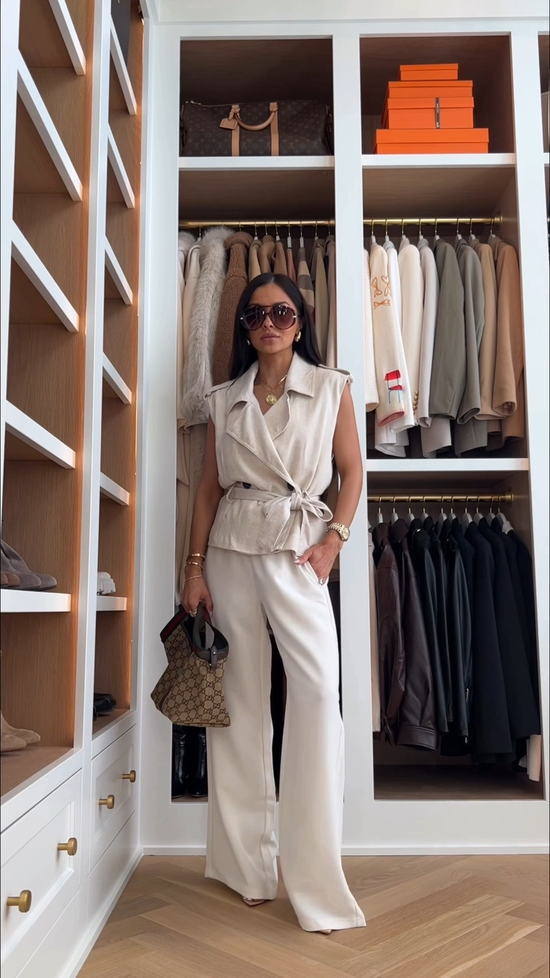 Summer work outfit / chic summer outfit that goes from day to night
Zara linen vest
Amazon crepe pants that fit better than Aritzia

#LTKOver40 #LTKWorkwear #LTKootd