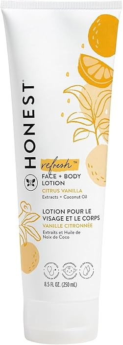 The Honest Company Hydrating Face and Body Lotion Fast Absorbing Naturally Derived Hypoallergenic... | Amazon (US)