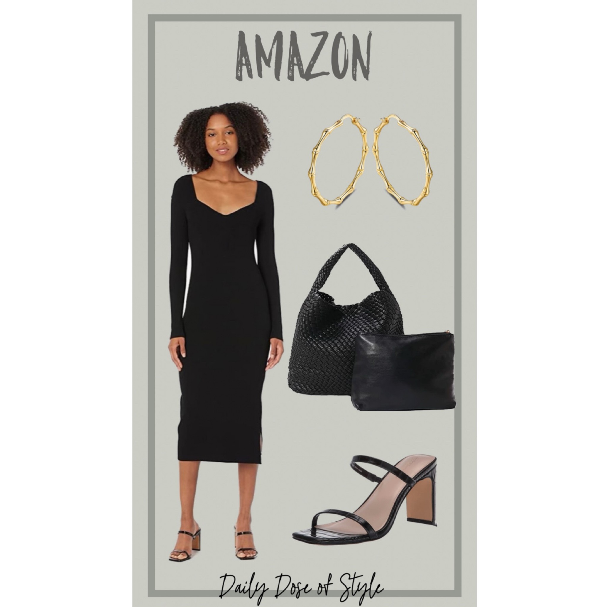 The perfect long sleeve black dress for a fall wedding!
#lbd #longsleevedress #datenightoutfit #weddingguestdress

#LTKunder50 #LTKwedding #LTKSeasonal