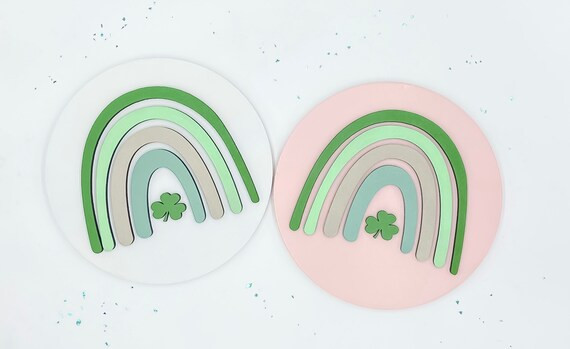 St Patricks Day Rainbow Sign | St Patricks Decor | St Patricks Sign | Kids Shelfie Sign | Bookshe... | Etsy (US)