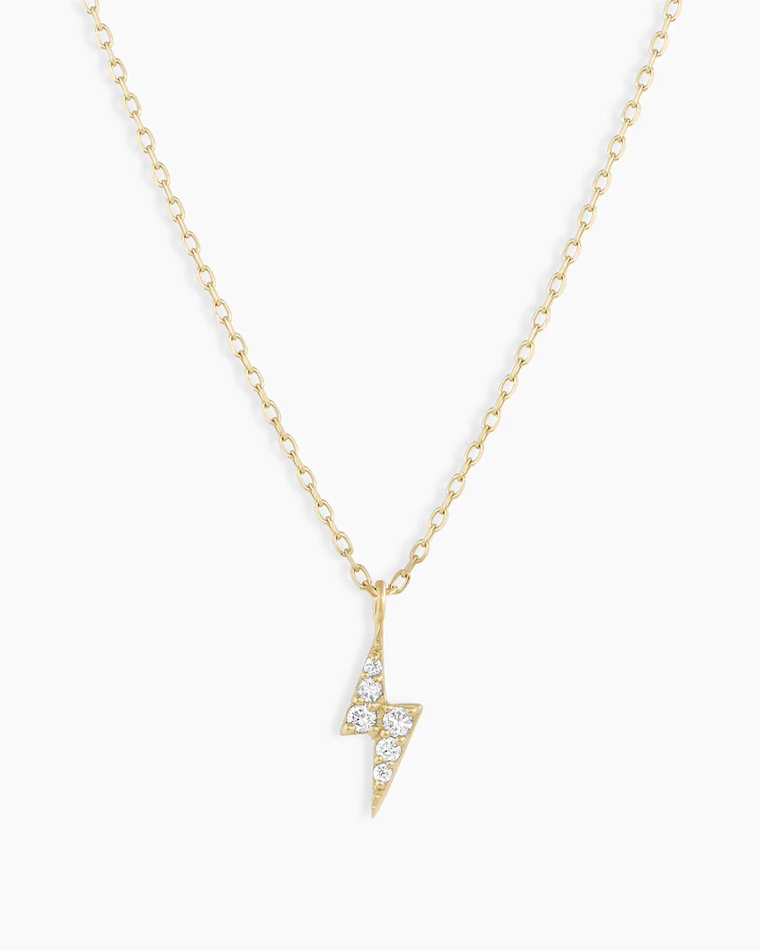 Diamond Lightning Necklace | Gorjana