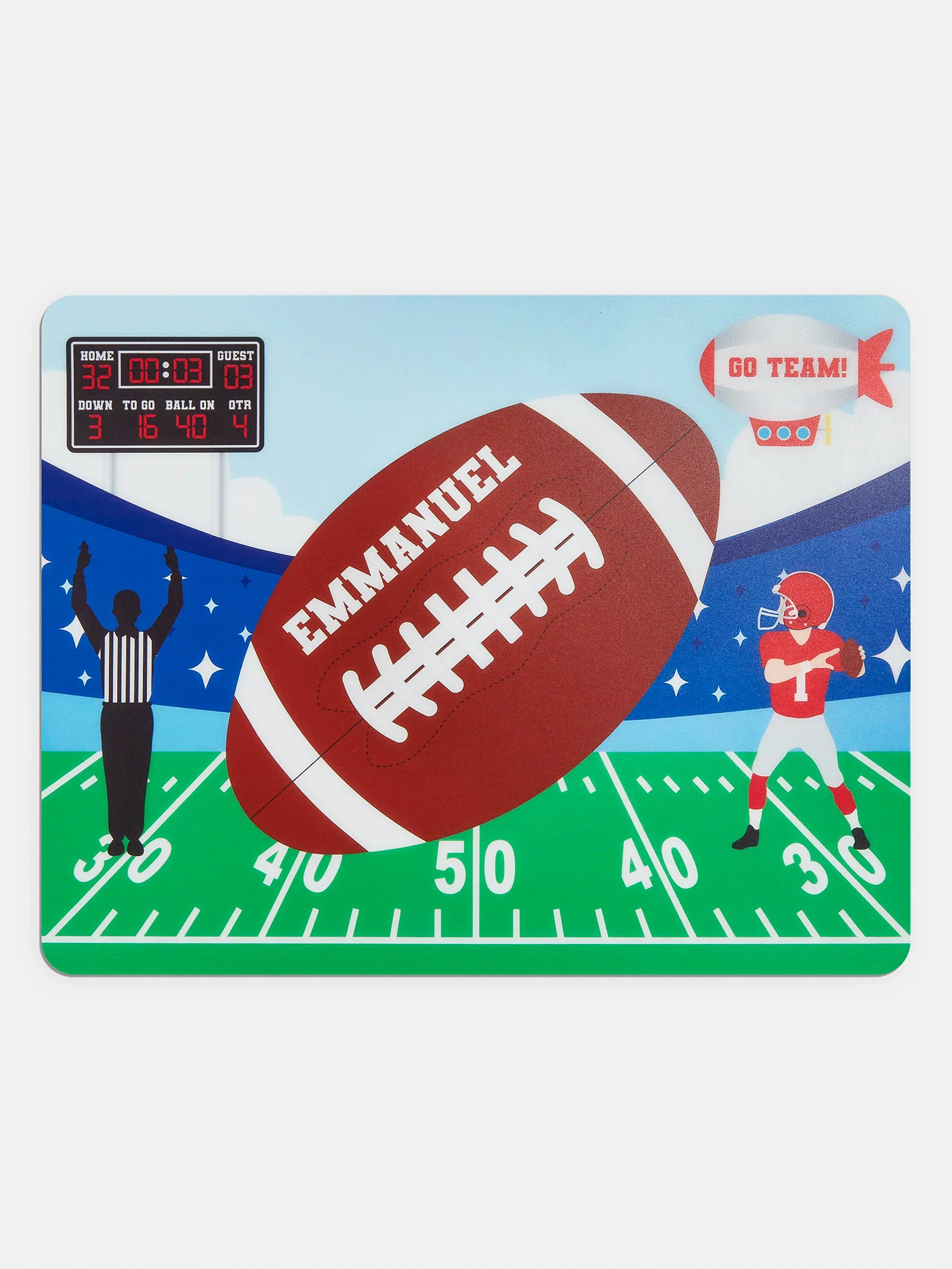 Be a Good Sport Kids' Custom Placemat | BaubleBar (US)