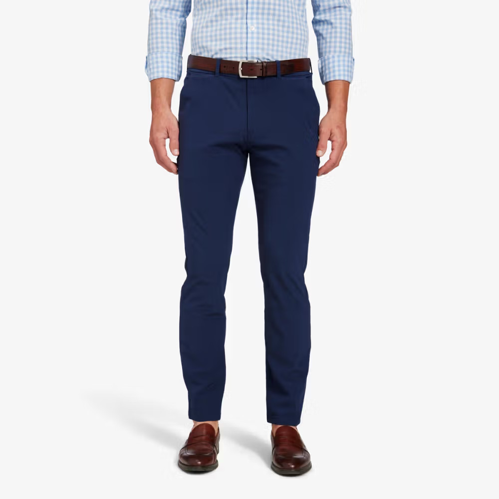 Helmsman Chino PantNavy Solid | Mizzen + Main