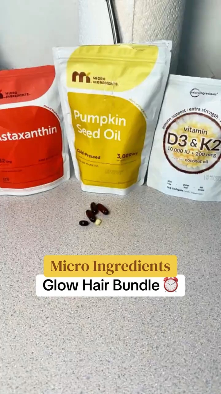 Micro Ingredients Glow Hair 💖

#LTKBeauty #LTKOver40 #LTKselfcare
