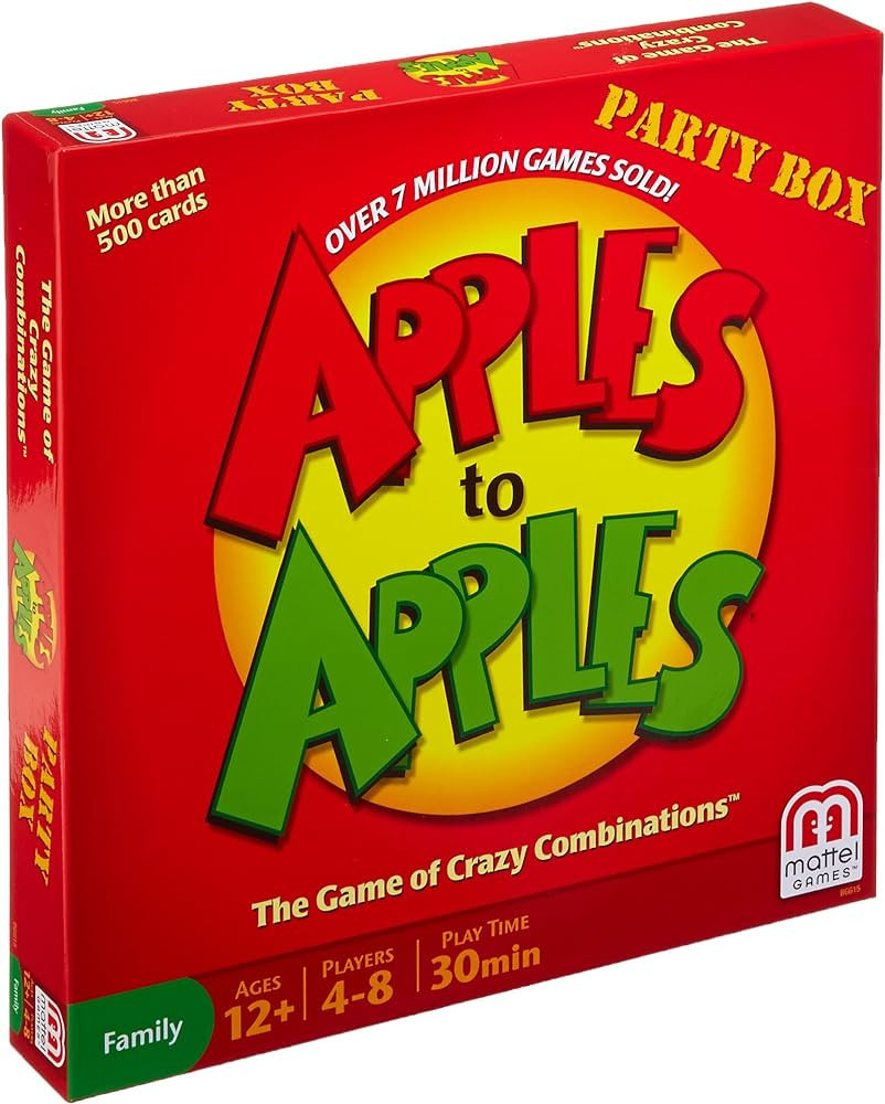 Mattel N-BGG15 Apples to Apples Party Box | Amazon (US)