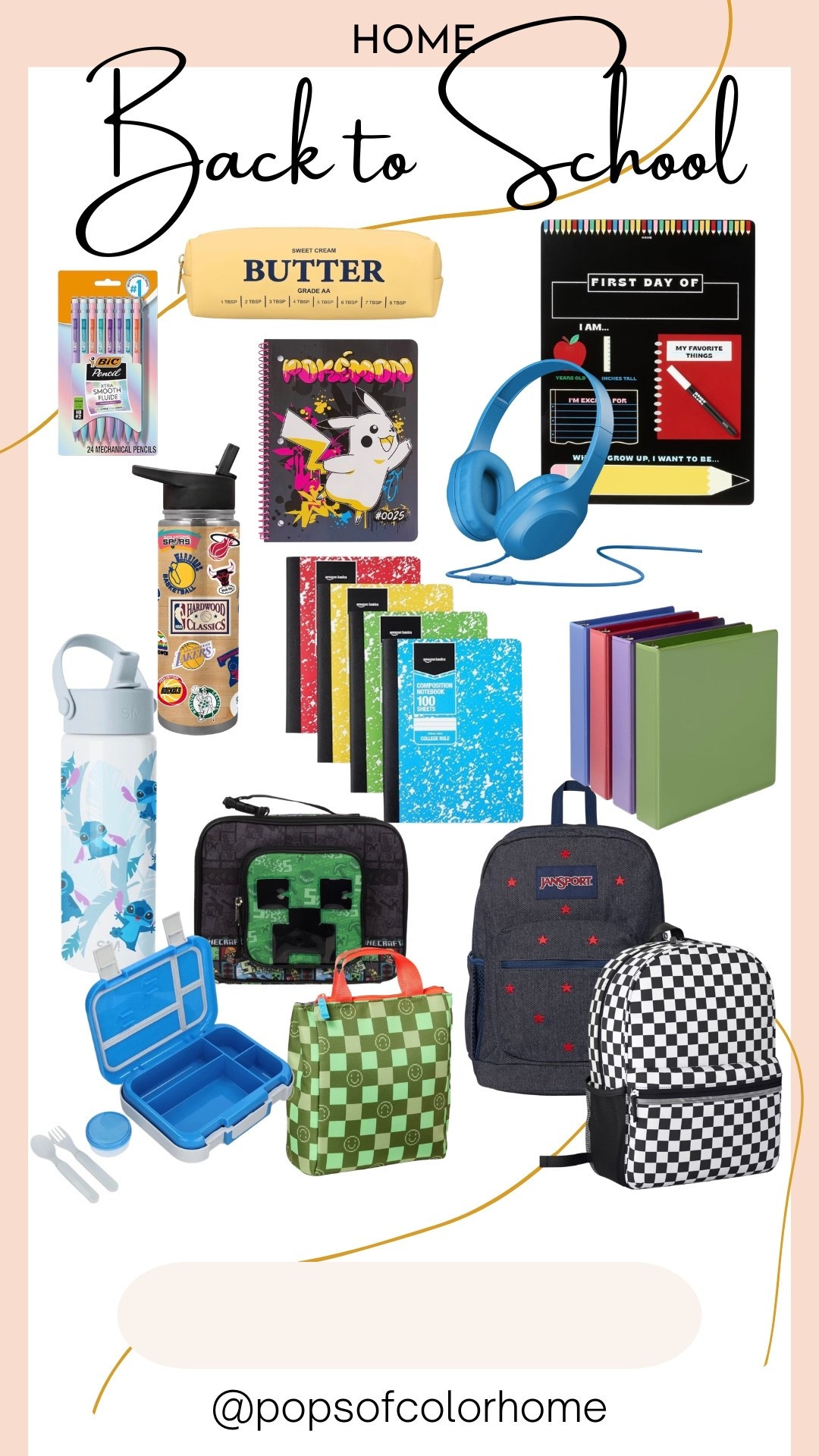 School is around the corner. Sharing some back to school finds from backpacks to lunch boxes and supplies

#LTKKids