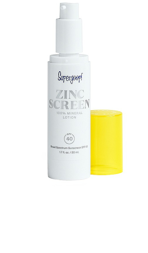 Supergoop! Zincscreen 100% Mineral Lotion SPF 40 in Beauty: NA. | Revolve Clothing (Global)