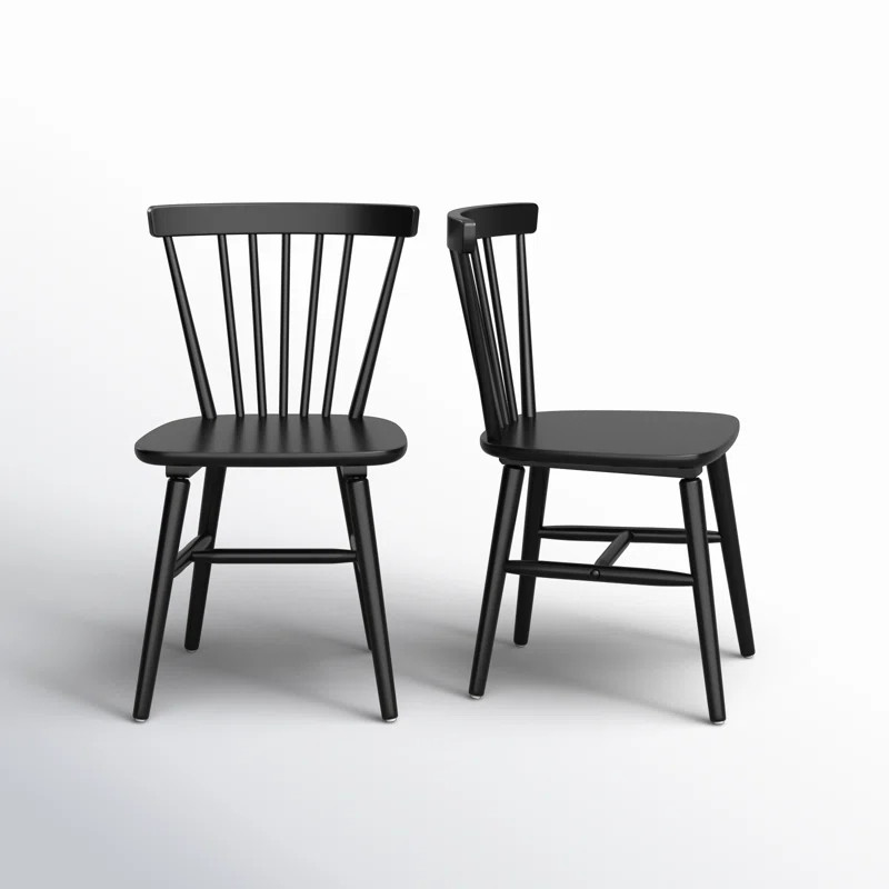 Shiloh Solid Wood Dining Chair (Set of 2) | Wayfair North America