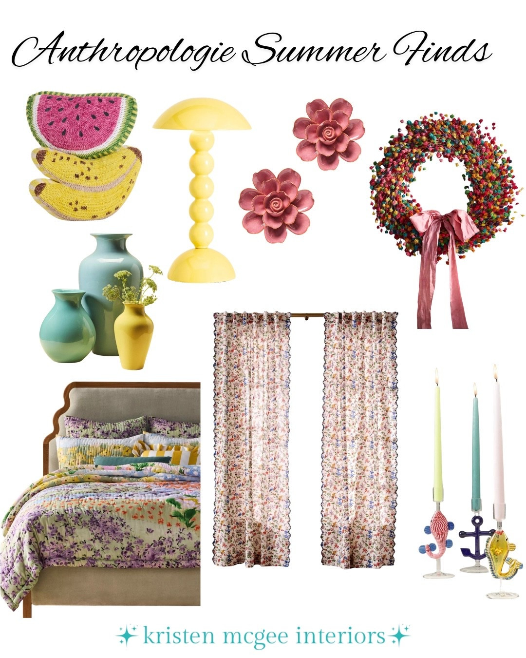 Summer styling = playful color, layered florals, sculptural lighting, and pieces that make you smile every time you walk by them.
These Anthropologie finds are bringing all the happy energy this season 🌼🍓✨ #LTKHome

#LTKdayinmylife