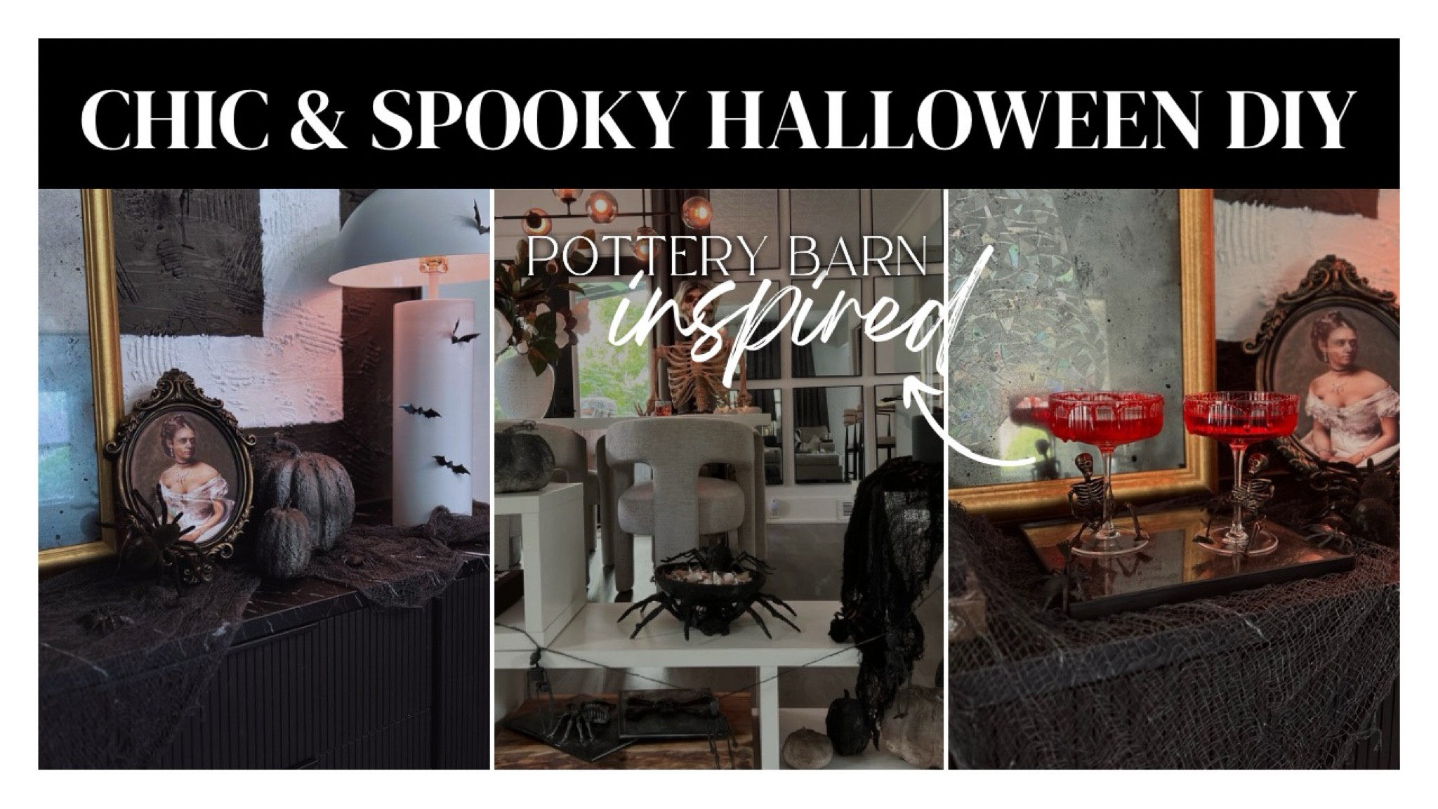 Halloween DIYs supplies! #halloween #halloweendiy #halloweendecor