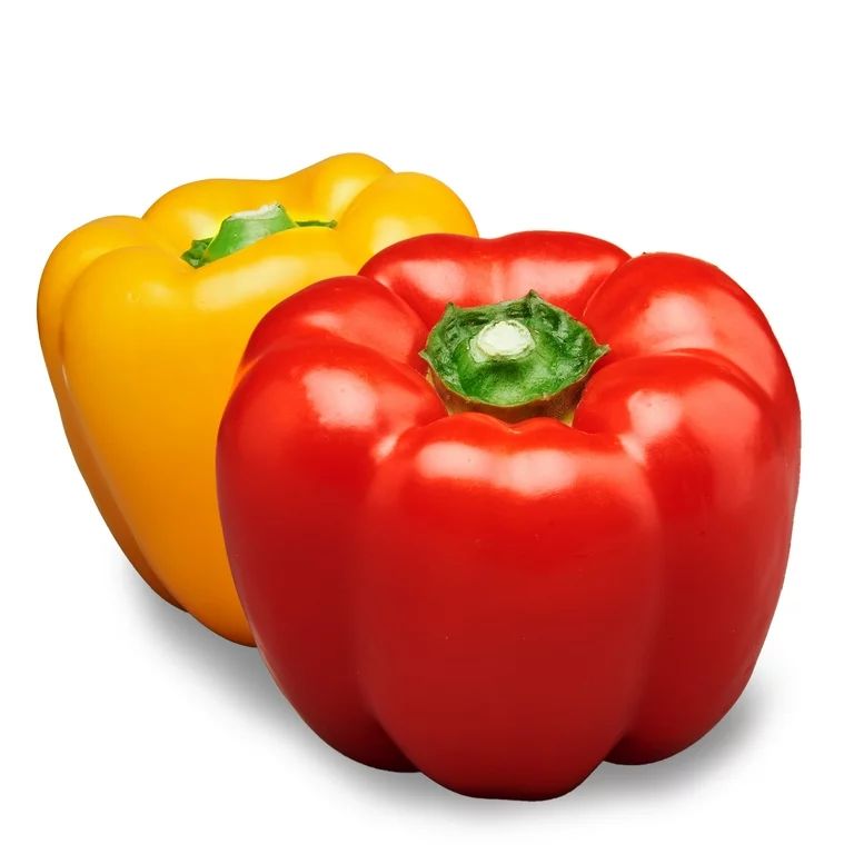 Fresh Organic Color Bell Peppers, 2 count | Walmart (US)