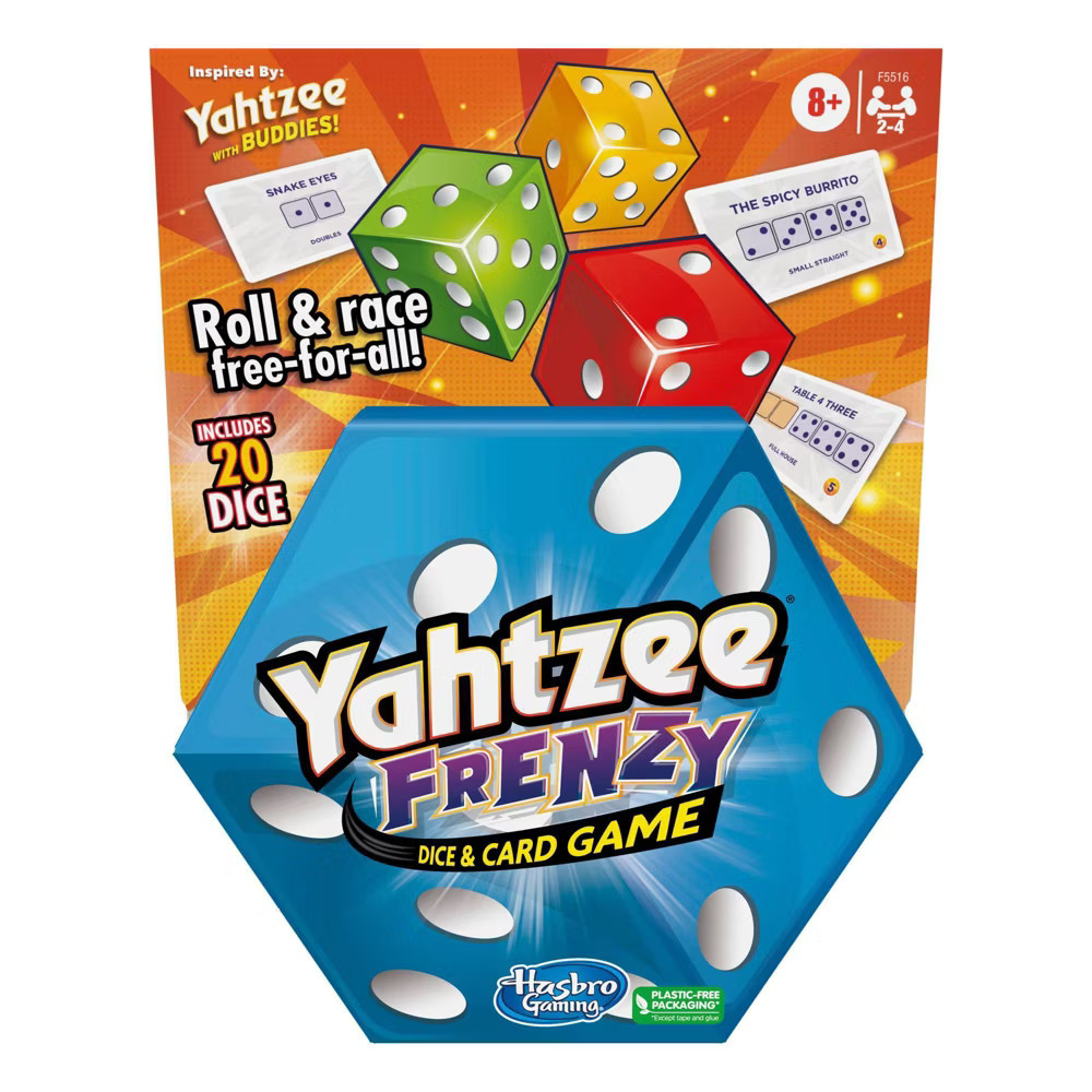 Yahtzee Frenzy Dice & Card Game | Target