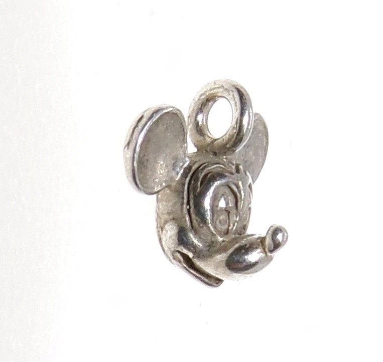 Mickey Mouse Vtg Walt Disney 1978 Sterling Silver 3D DAINTY SMALL Charm FZ254 | eBay US