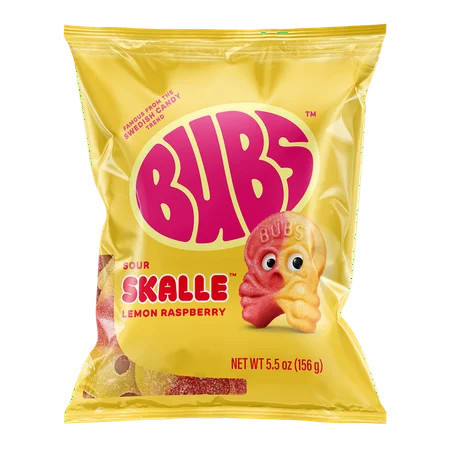 BUBS Lemon Raspberry Skalle | Walmart (US)