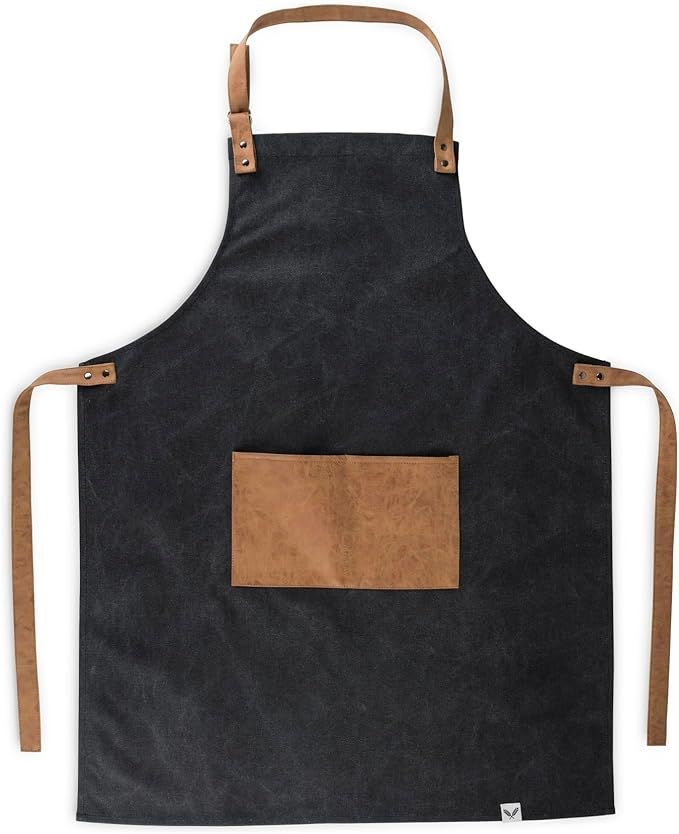 Foster & Rye Grilling Aprons for Men with Pocket, Canvas Cooking Aprons for Men with Adjustable S... | Amazon (US)