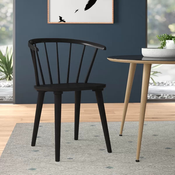 Demi-Lee Solid Wood Windsor Back Side Chair (Set of 2) | Wayfair North America