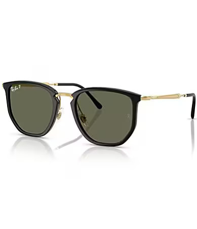 Ray-Ban Men's RB4451 53mm Polarized Round Sunglasses - Black | Dillard's
