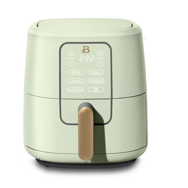 Beautiful 6 Qt Air Fryer with TurboCrisp Technology and Touch-Activated Display, Sage Green by Dr... | Walmart (US)