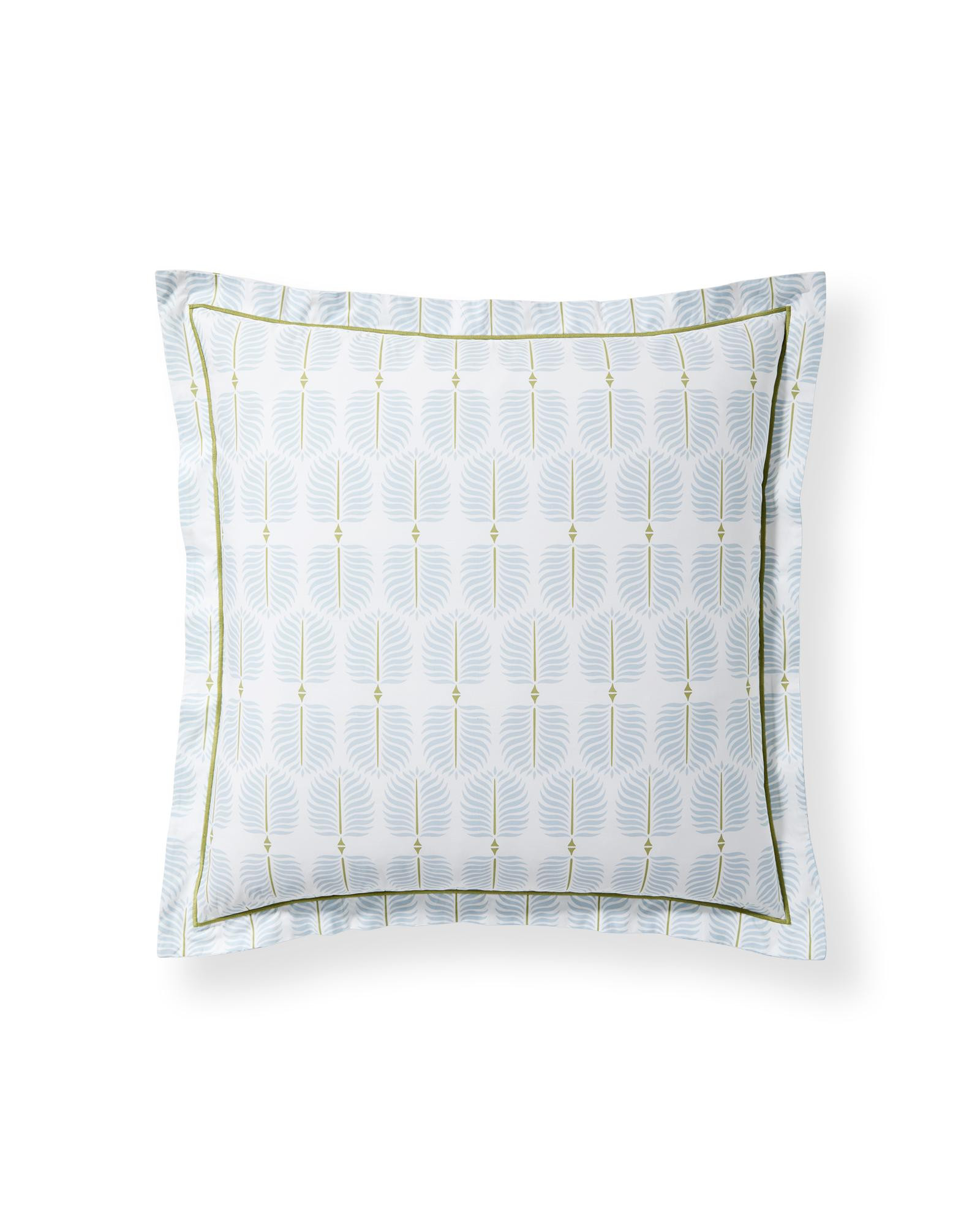 Granada Percale Sham | Serena and Lily