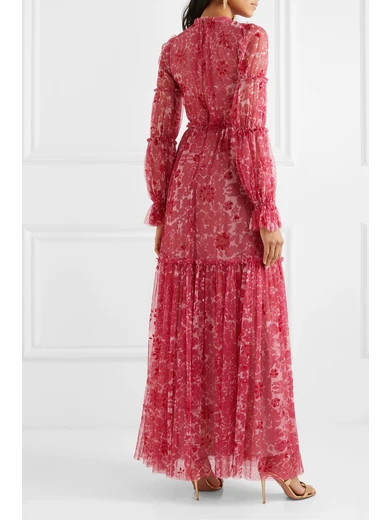 Anya embellished floral-print tulle gown | NET-A-PORTER (UK & EU)