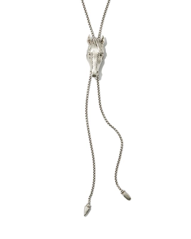 Beau Bolo Necklace in Vintage Silver | Kendra Scott