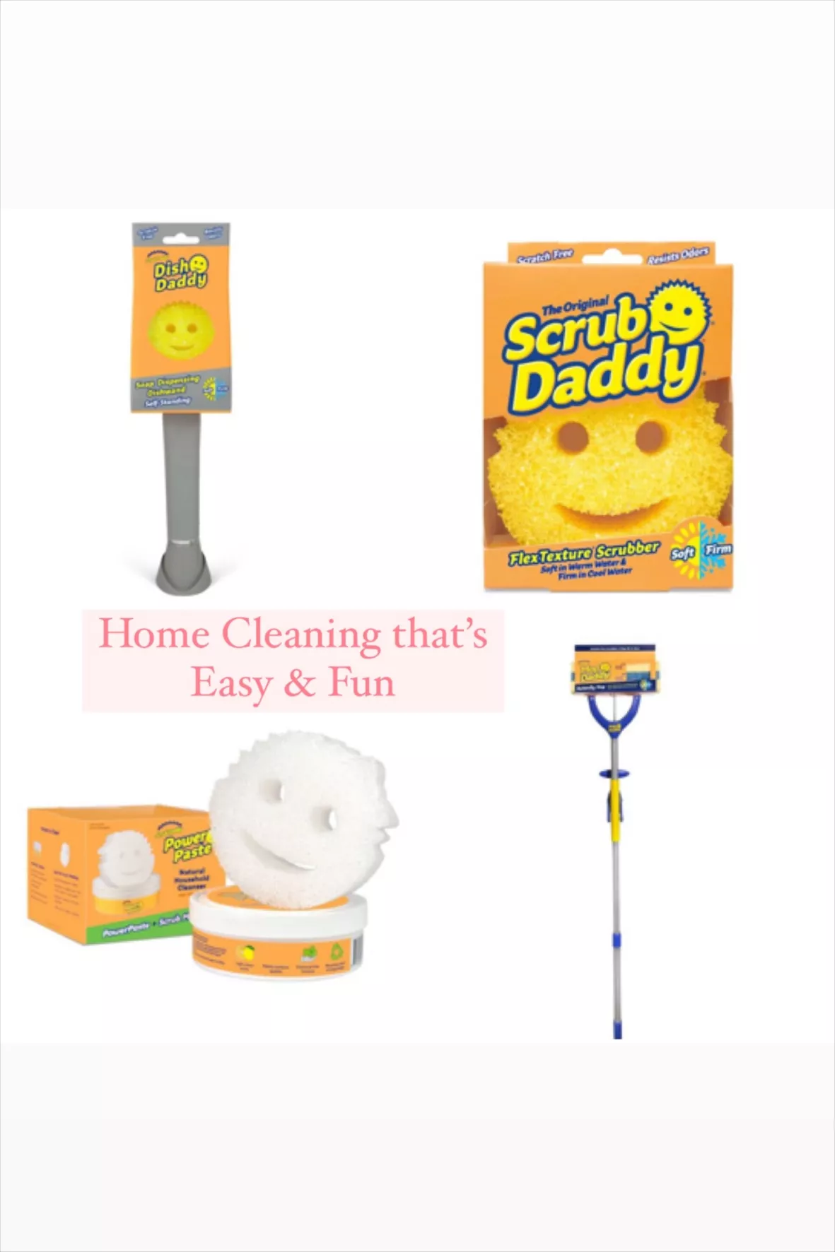 Scrub Daddy Butterfly Mop