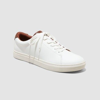 Men's Harrison Sneakers - Goodfellow & Co™ White | Target