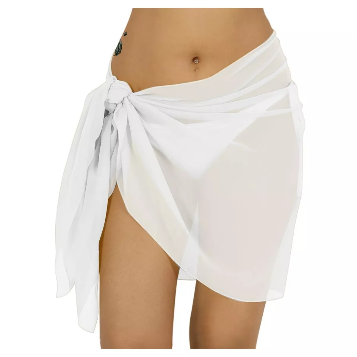 LA LEELA Sarong for Women Chiffon Cover Up Short Women's Summer Pool Beach Wrap Skirt Bikini Cove... | Target