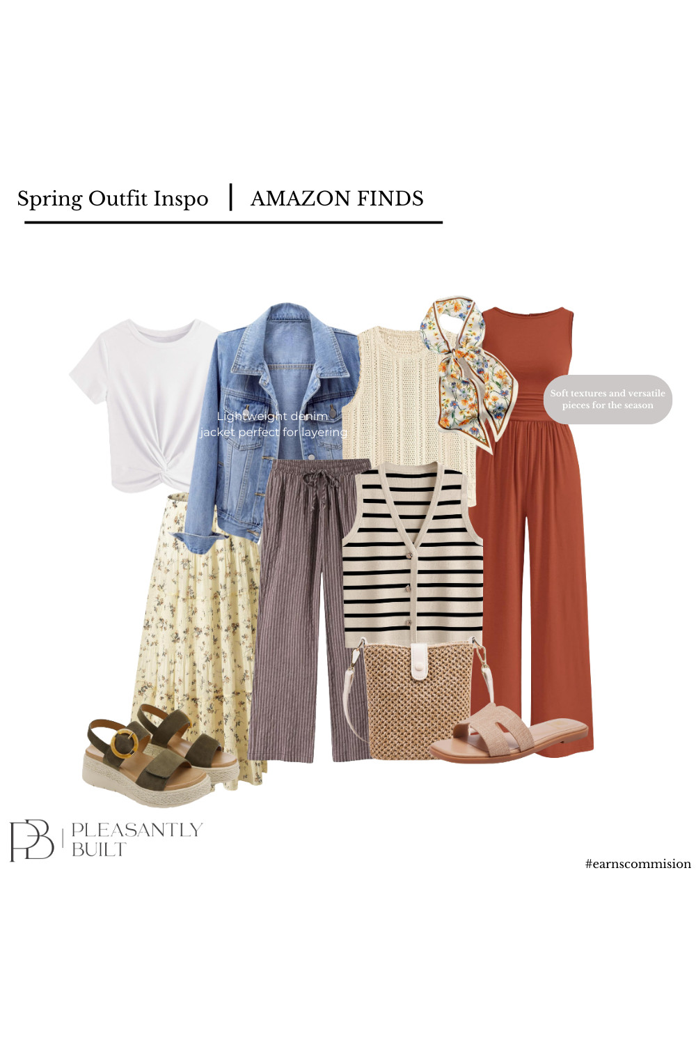 Stay comfortable and stylish with women’s spring casual outfits from Amazon featuring breezy tops, lightweight linen drawstring pants, and comfortable sandals. These easy everyday outfits are perfect for warm weather, weekend errands, casual outings, travel, or relaxed spring days. Linen pants and lightweight tops create a breathable, effortless look that is both chic and comfortable. If you love affordable Amazon fashion and simple spring outfit ideas, these versatile pieces are perfect for building a casual spring wardrobe.
#amazonfashion #amazonfinds #springoutfits #springfashion #casualspringstyle #womensfashion #amazonstyle #linenpants #springwardrobe #everydaystyle #effortlessstyle #casualoutfits #warmweatherstyle #springstyleinspo #affordablefashion #womensoutfitideas #springsandals #comfortablefashion #amazonclothing #simplefashion #pleasantlybuilt 

 #LTKmomlife #LTKWorkwear #LTKTravel