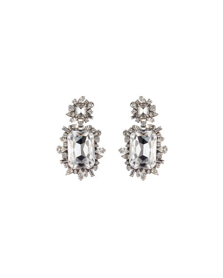 Dannijo Crawford Crystal Drop Earrings | Neiman Marcus