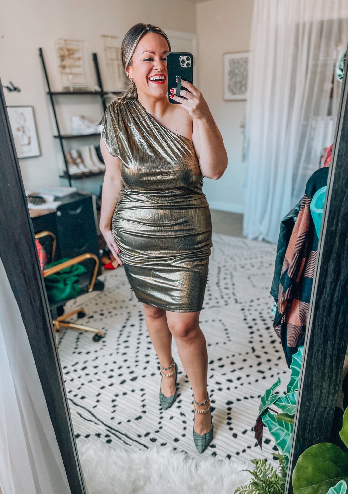 side cut out mini dress Ara Cut-Out Waist Mini Dress Butter
