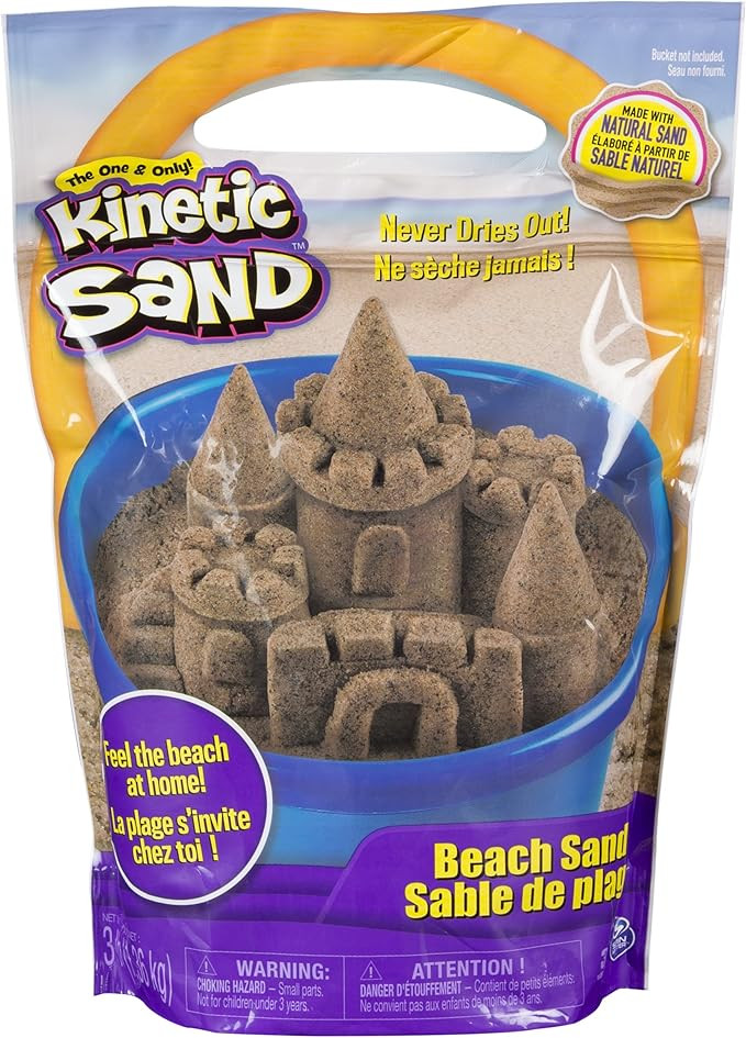 Kinetic Sand 3 Pounds Beach Sand (Packaging May Vary) | Amazon (US)