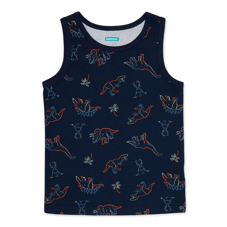 Garanimals Toddler Boys Print Tank Top, Sizes 12M-5T | Walmart (US)