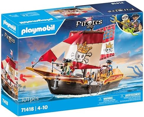 Playmobil Pirate Ship | Amazon (US)