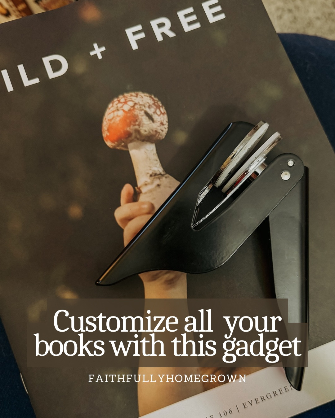 Personalize your library with this customized embosser! You can completely design how it looks and what it says- I love mine!

#LTKGiftGuide #LTKHome #LTKFindsUnder50