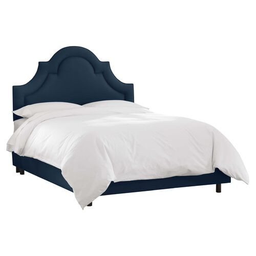 Kennedy Linen Arched Bed | One Kings Lane