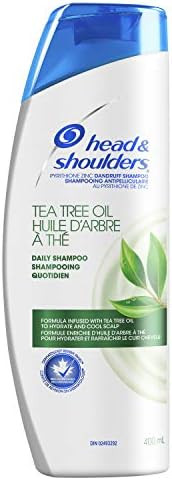 Head & Shoulders Shampoo with Tea Tree Oil, Anti-Dandruff Treament and Scalp Care, 400 mL | Amazon (CA)
