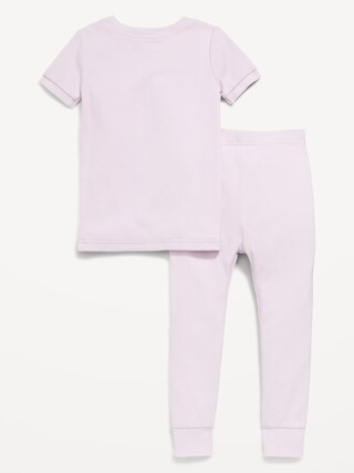 Snug-Fit Ribbed Pajama Set for Toddler & Baby | Old Navy (US)