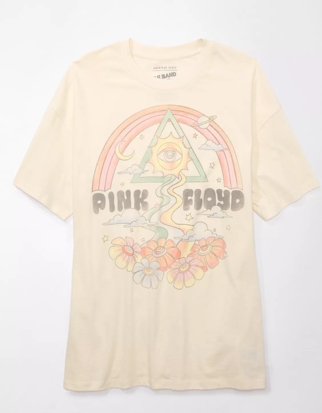 AE Oversized Pink Floyd Graphic T-Shirt | American Eagle Outfitters (US & CA)