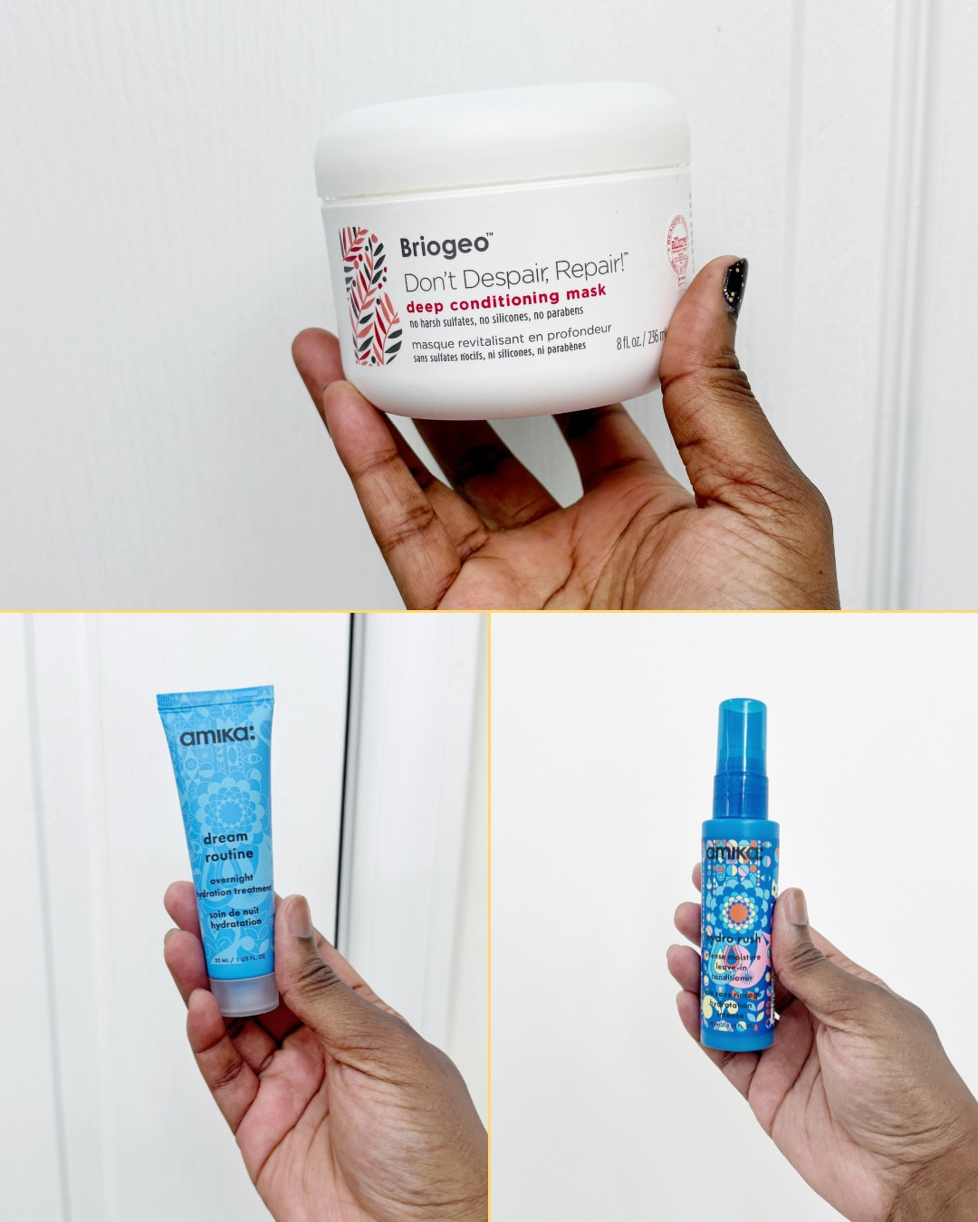 Three high end products I tried out on my relaxed hair last year.
#haircare #relaxedhair #LTKhair

#LTKBeauty