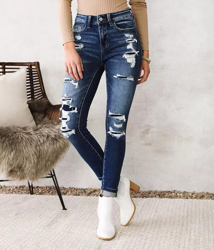 High Rise Skinny Stretch Jean | Buckle