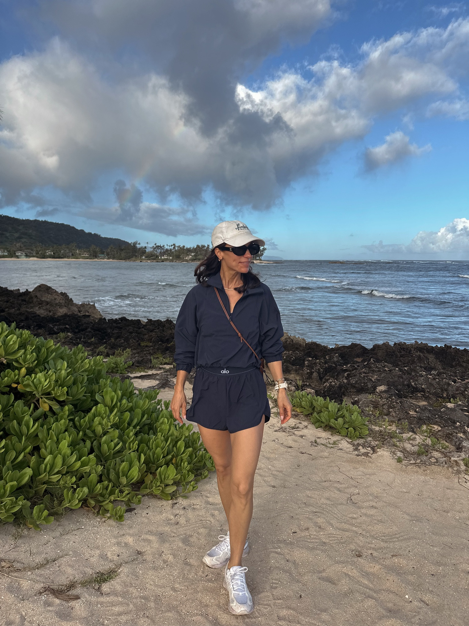 Lightweight layers for a morning hike/bikeride 
Everything tts 

#LTKOver40 #LTKPetite