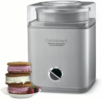 Cuisinart ICE-30BC Pure Indulgence 2-Quart Automatic Frozen Yogurt, Sorbet, and Ice Cream Maker -... | Amazon (US)