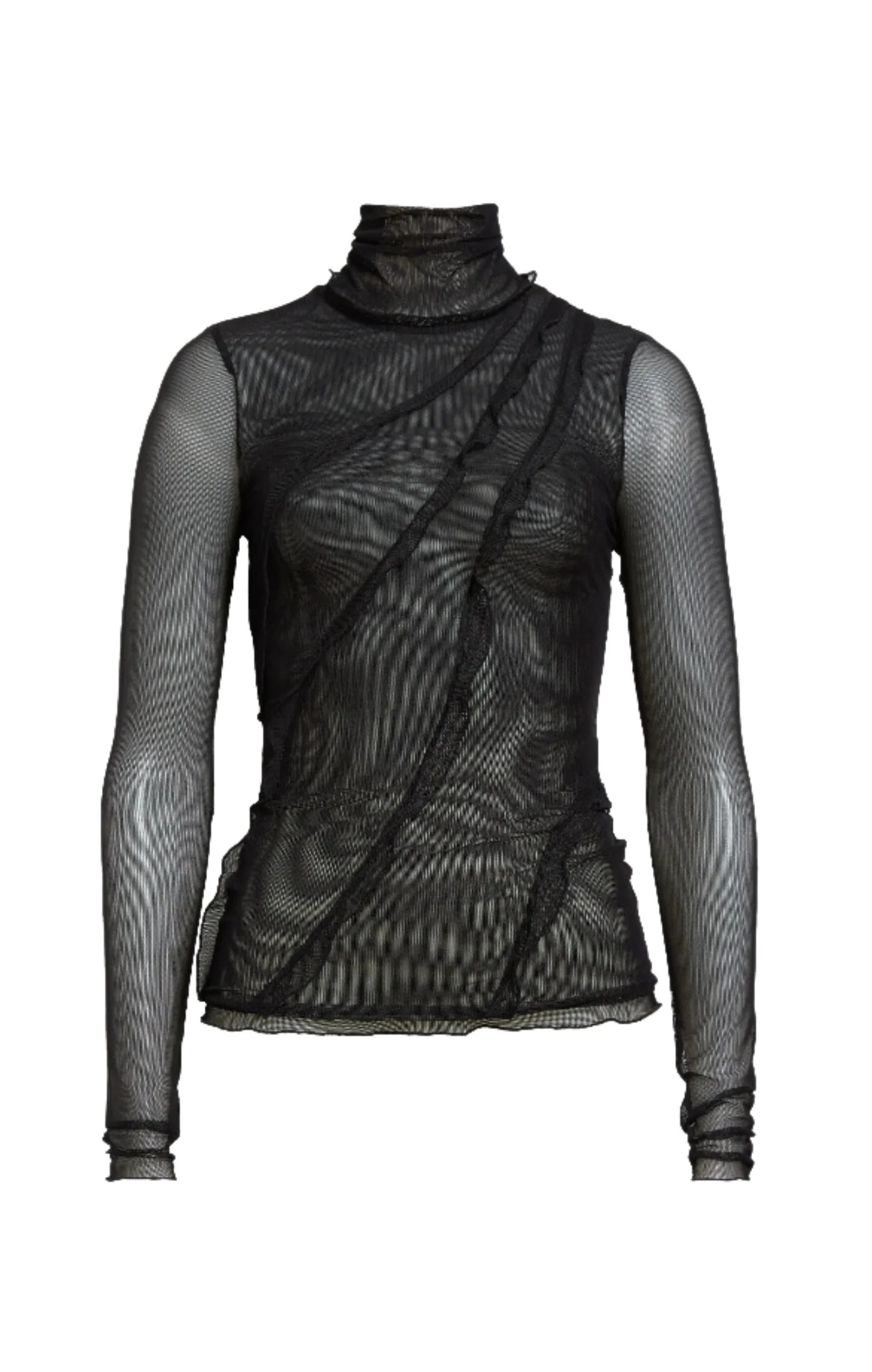 Nichola Mesh Turtleneck | Cinq à Sept