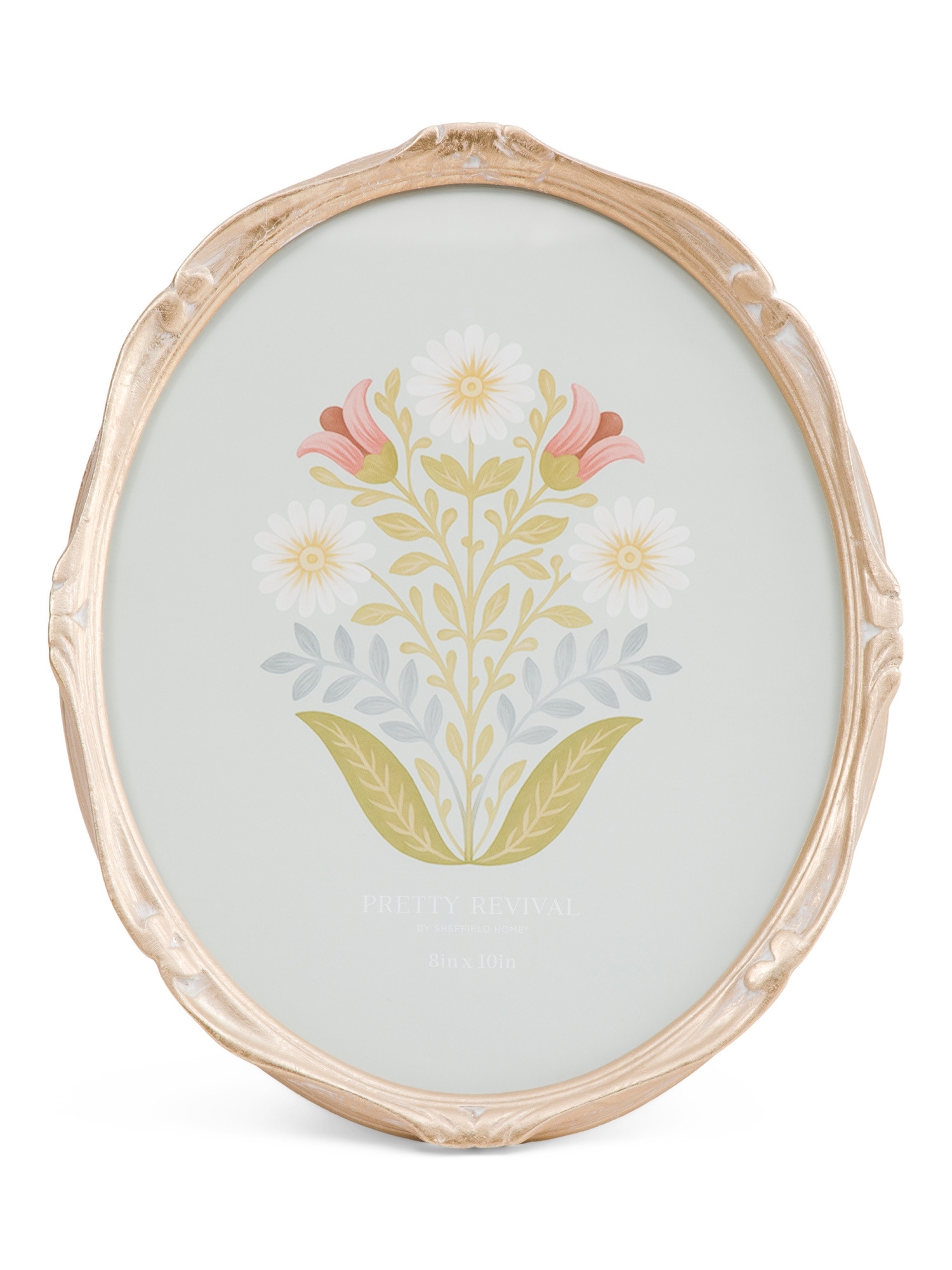 8x10 Oval Ornate Tabletop Picture Frame | TJ Maxx