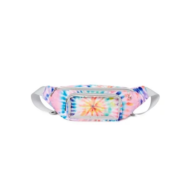 No Boundaries Women's Hands-Free Fanny Pack Multi-Color Tie Dye | Walmart (US)